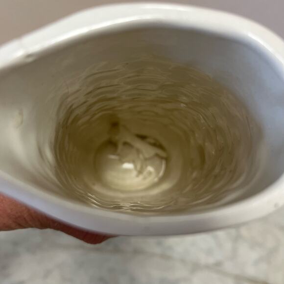 Vintage circa 1970s basketweave pitcher - Picture 5 of 9